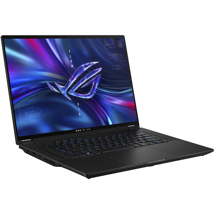 Notebook Asus Gaming ROG Flow X16, GV601VI-NL010X, 16" QHD+ 240Hz Touch, Intel Core i9 13900H up to 5.4GHz, 32GB DDR5, 2TB NVMe SSD, NVIDIA GeForce RTX4070 8GB, Win 11 Pro, 2 god