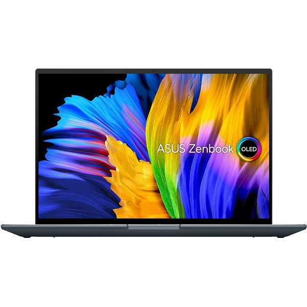 Ultrabook Asus ZenBook 14X OLED, UX5400EA-OLED-KN731R, 14" 2.8K OLED HDR500 90Hz Touch, Intel Core i7 1165G7 up to 4.7GHz, 16GB DDR4, 1TB NVMe SSD, Intel Iris Xe Graphics, Win 10 Pro, 2 god