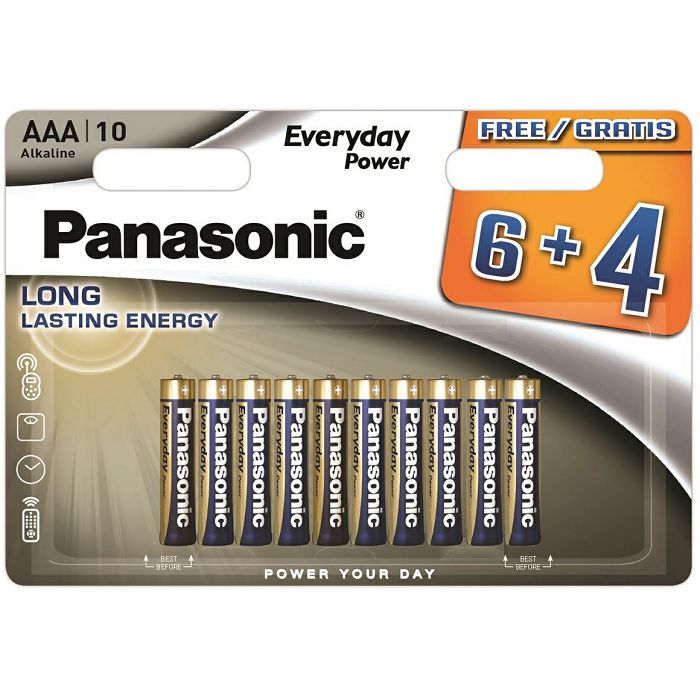 Baterije Panasonic Everyday Power AAA (R03), 10 komada, LR03EPS/10BW