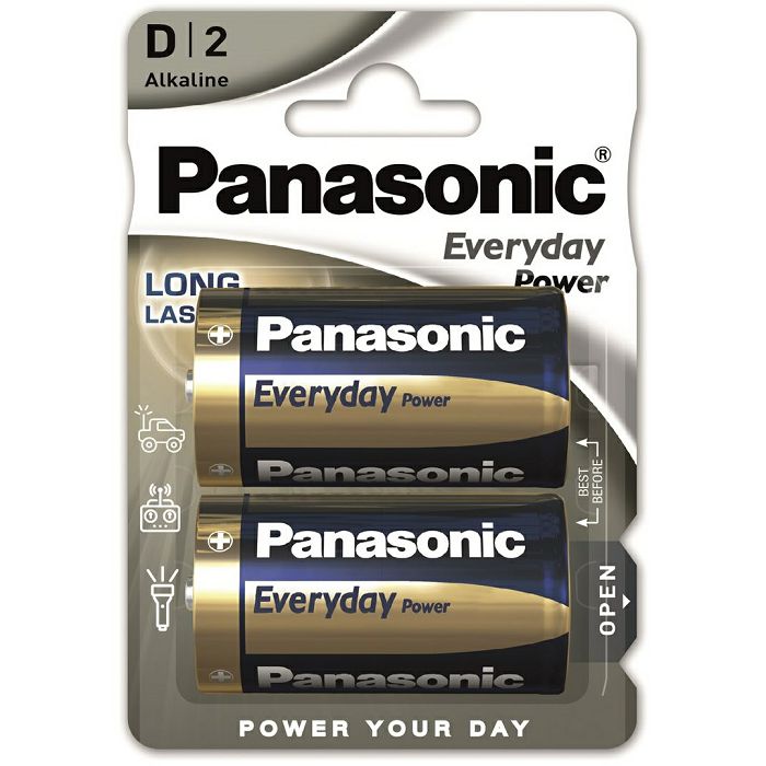 Baterije Panasonic Everyday Power D (R20), 2 komada, LR20EPS/2BP