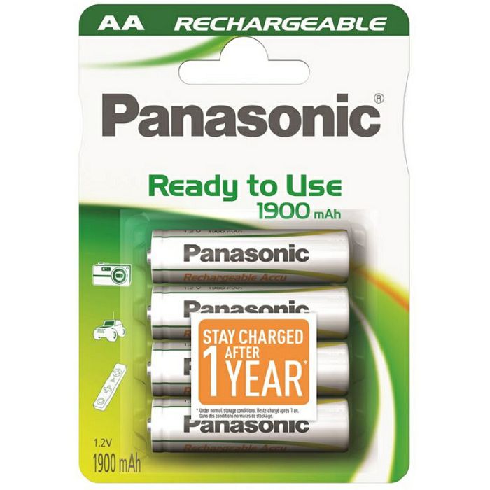 Baterije Panasonic Rechargeable AA (R6), 1900mAh, punjive, 4 komada, HHR-3MVE/4BC