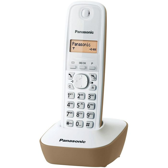 Bežični telefon Panasonic KX-TG1611FXJ, bež