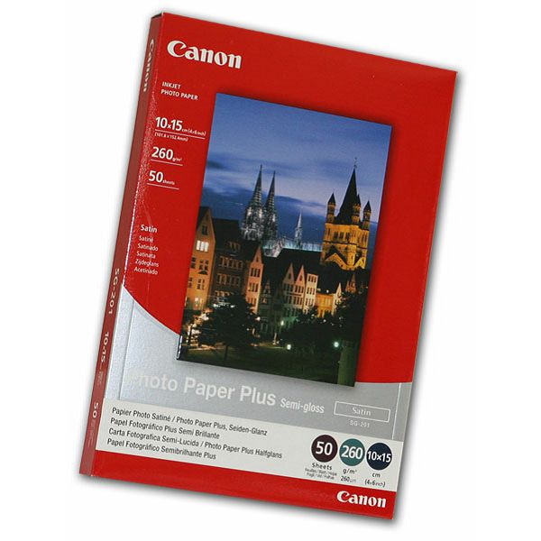 Foto papir Canon Photo Paper Plus SG201, 10x15, 50 listova
