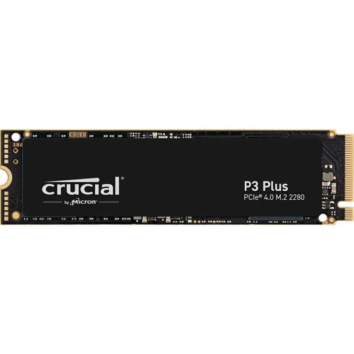 SSD Crucial P3 Plus, 500GB, M.2 NVMe PCIe Gen4, R4700/W1900