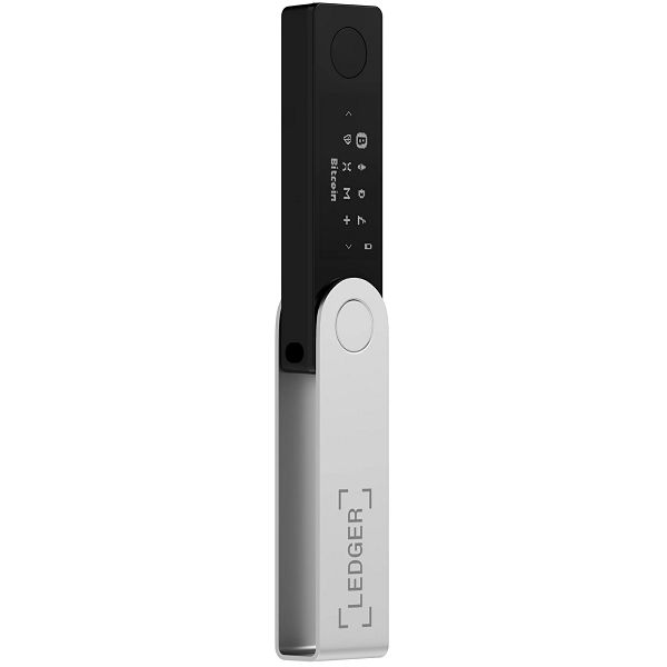 Digitalni novčanik Ledger Nano X, Bluetooth, USB-C, Black