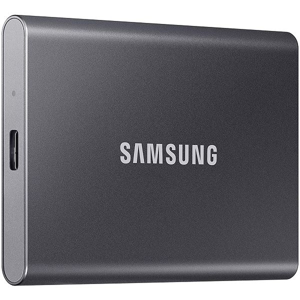 Eksterni SSD Samsung T7, 500GB, USB 3.2, Titan Grey