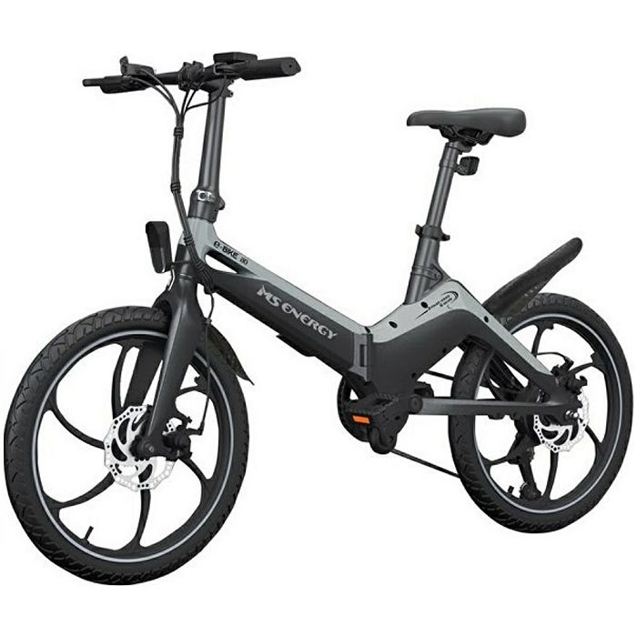 Električni bicikl MS Energy i10, crno-sivi