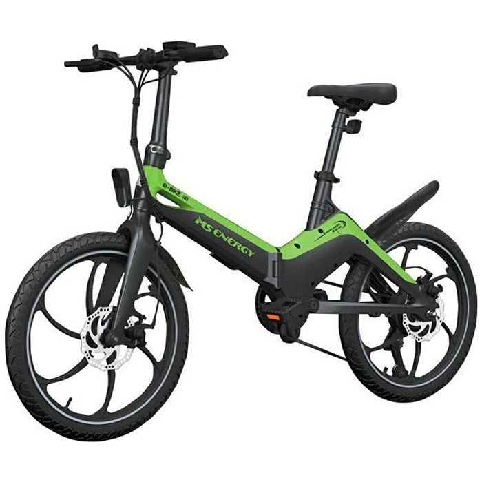 Električni bicikl MS Energy i10, crno-zeleni