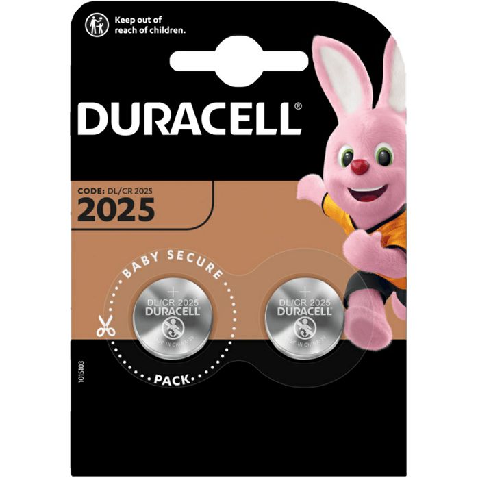 Baterije Duracell 2025, 2 komada - 5000394045514