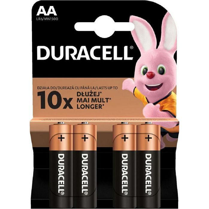 Baterije Duracell AA, 4 komada - 5000394076952