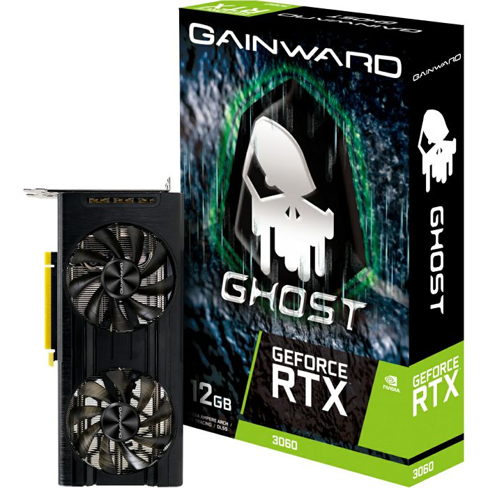Grafička Gainward GeForce RTX3060 Ghost, 12GB GDDR6