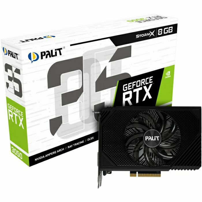 Grafička Palit GeForce RTX3050 StormX, 8GB GDDR6