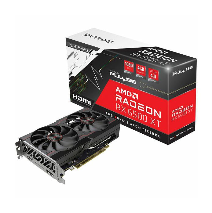Grafička Sapphire AMD Radeon RX6500XT Pulse, 4GB GDDR6