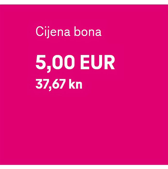 HT e-bon 5€