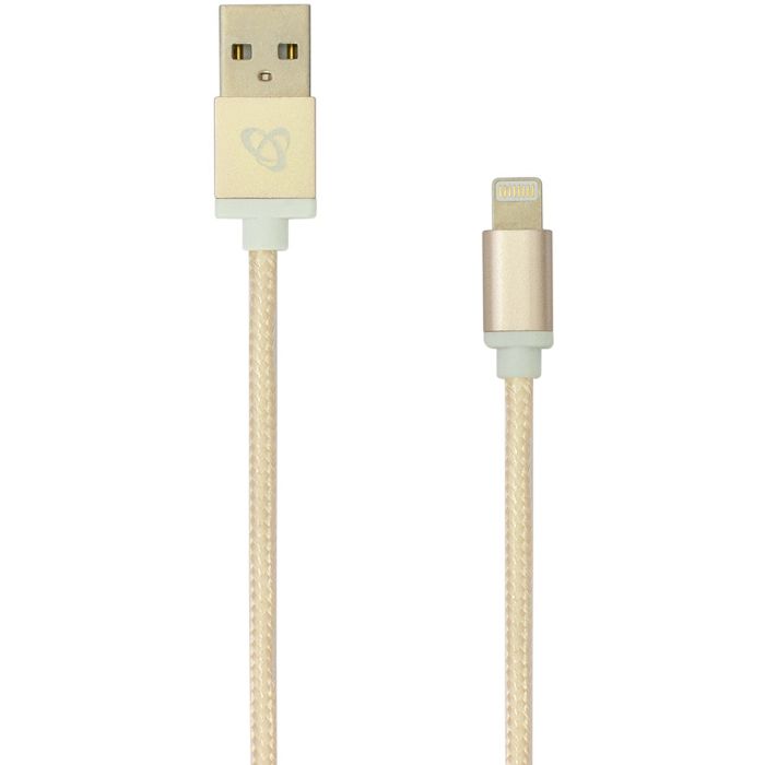 Kabel SBOX IPH7-G, USB-A (M) na Lightning (M), 1.5m, zlatni