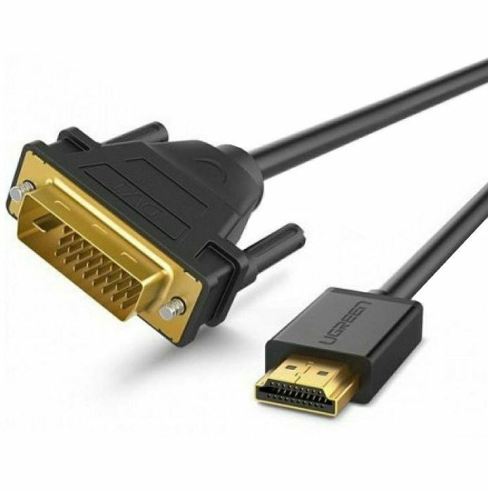 Kabel Ugreen, HDMI (M) na DVI (24+1) (M), 2.0m, crni