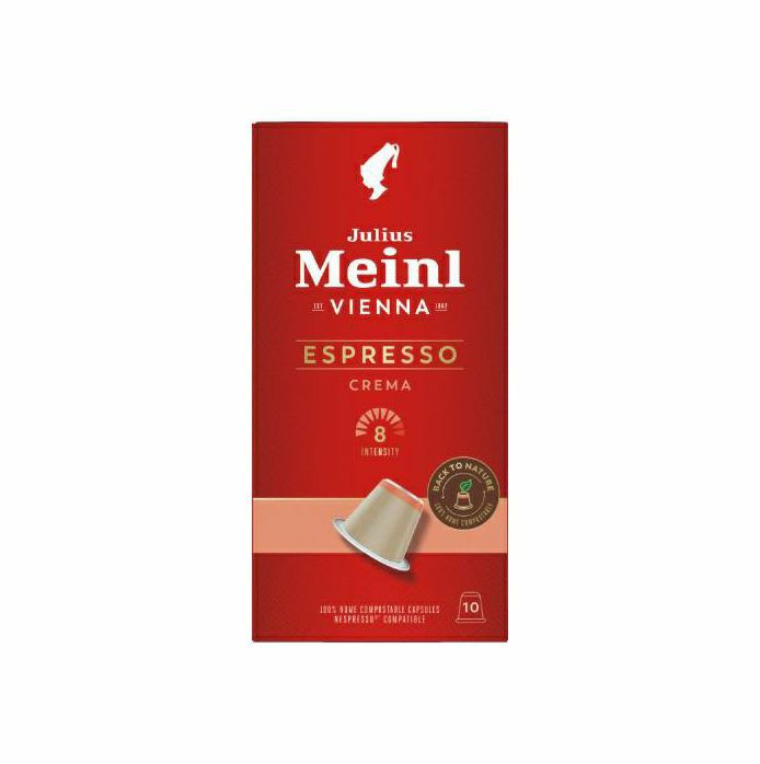 Kapsule za kavu Julius Meinl Espresso Crema, biorazgradive, 10 kapsula