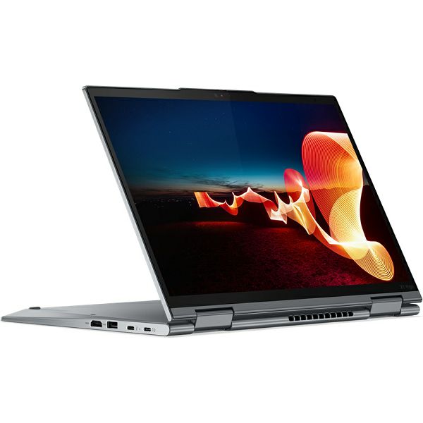 Ultrabook Lenovo ThinkPad X1 Yoga Gen 7, 21CD005ESC, 14" UHD+ OLED Touch HDR400, Intel Core i7 1260P up to 4.7GHz, 32GB DDR5, 1TB NVMe SSD, Intel Iris Xe Graphics, WWAN, Win 11 Pro, 3 god