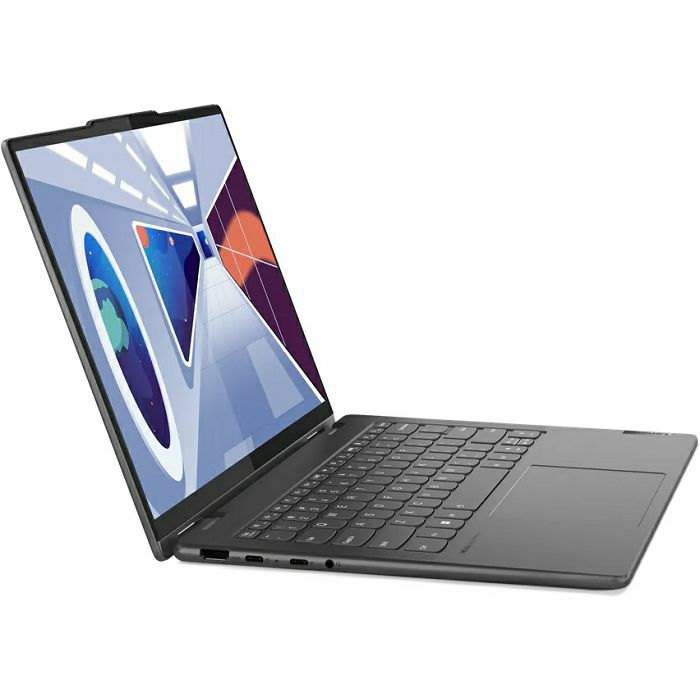 Ultrabook Lenovo Yoga 7, 82YL006PSC, 14" 2.8 OLED Touch HDR500 90Hz, Intel Core i7 1360P up to 5.0GHz, 16GB DDR5, 1TB NVMe SSD, Intel Iris Xe Graphics, Win 11, 2 god