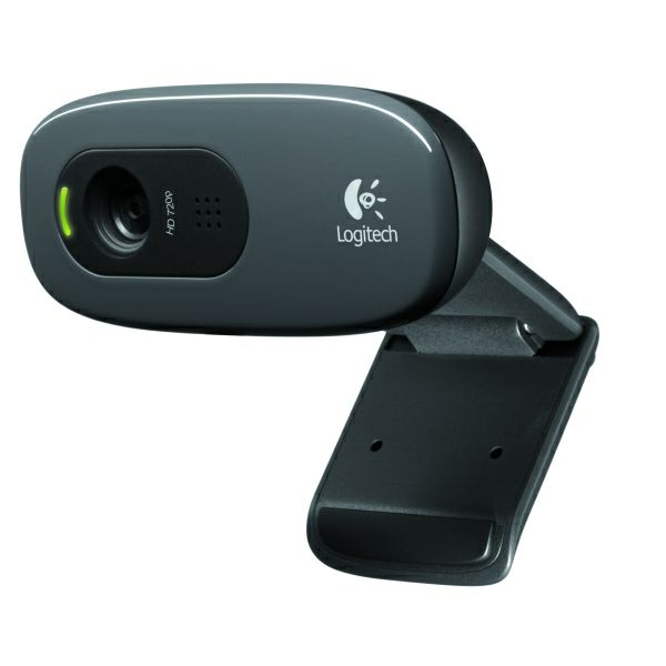 Web kamera Logitech C270, HD, 720p 30fps, 0.9MP, crna 