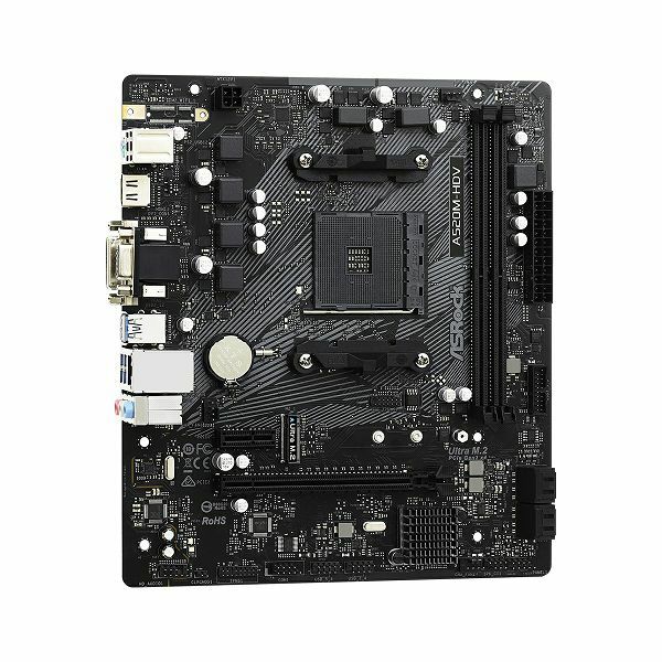 Matična ploča ASRock A520M-HDV, AMD AM4, Micro ATX