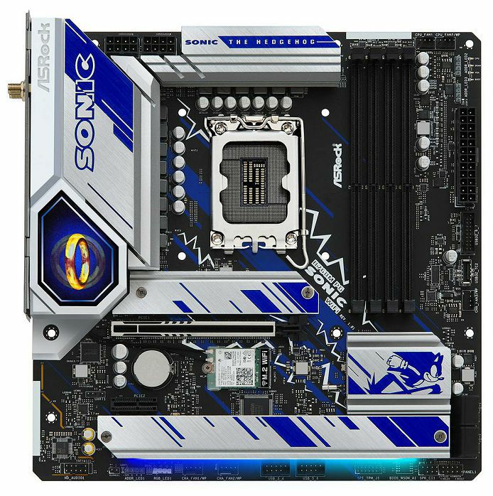 Matična ploča ASRock B760 PG Sonic DDR5, Intel LGA1700, WiFi, Bluetooth, Micro ATX