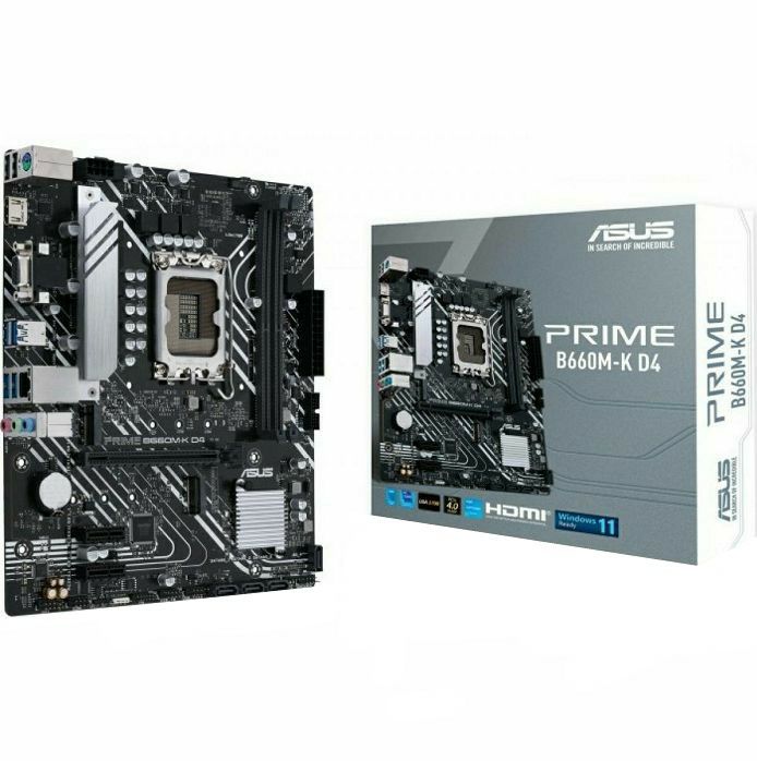 Matična ploča Asus Prime B660M-K D4 DDR4, Intel LGA1700, Micro ATX