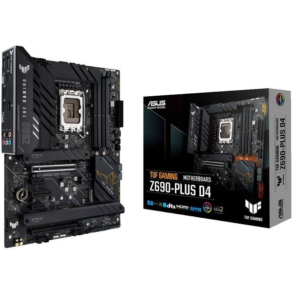 Matična ploča Asus TUF Gaming Z690-PLUS D4 DDR4, Intel LGA1700, ATX