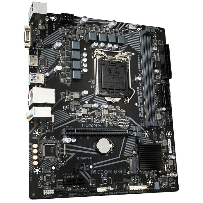 Matična ploča Gigabyte H510M H, Intel LGA1200, Micro ATX