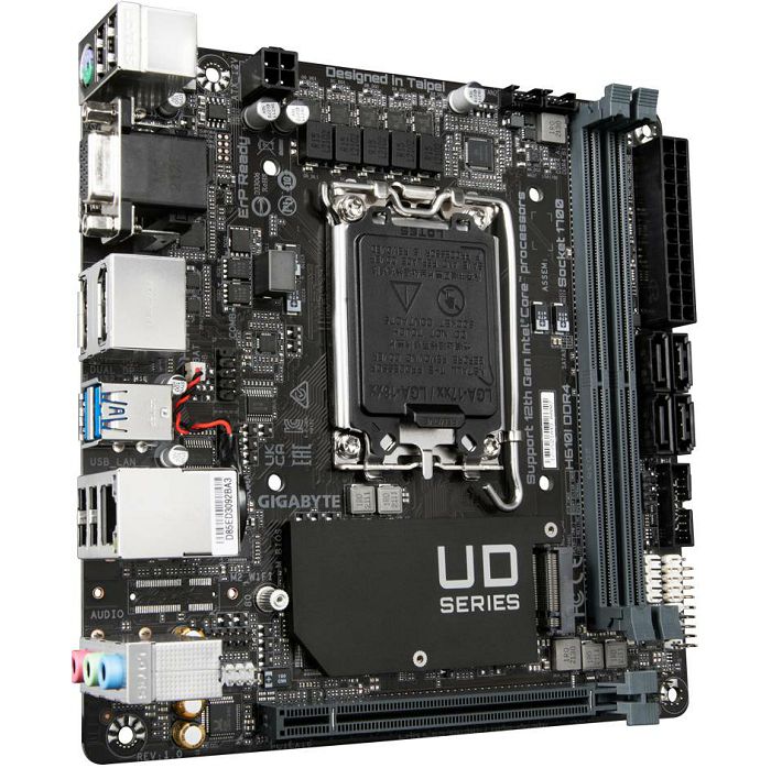 Matična ploča Gigabyte H610I DDR4, Intel LGA1700, Mini-ITX