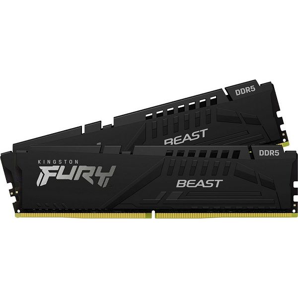 Memorija Kingston Fury Beast, 32GB (2x16GB), DDR5 4800 MHz, CL38
