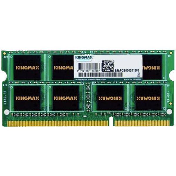 Memorija za prijenosna računala Kingmax SO-DIMM, 8GB, DDR3 1600MHz, CL11