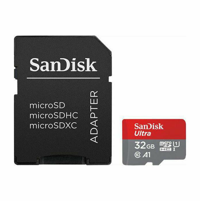 Memorijska kartica SanDisk Ultra, microSDXC, HC Class 10, 32GB + SD Adapter