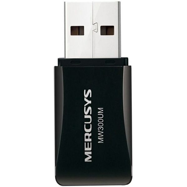 Mrežni adapter Mercusys MW300UM, 2.4GHz, USB