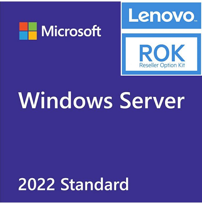 Microsoft Windows Server Standard 2022, za Lenovo servere, 7S05005PWW