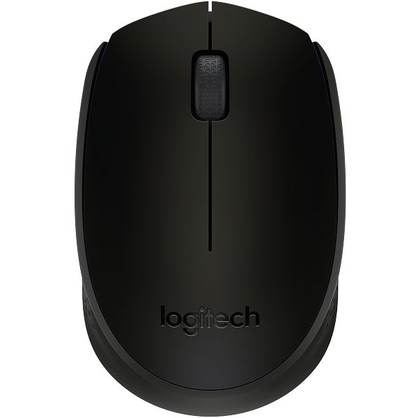 Miš Logitech B170, bežični, crni