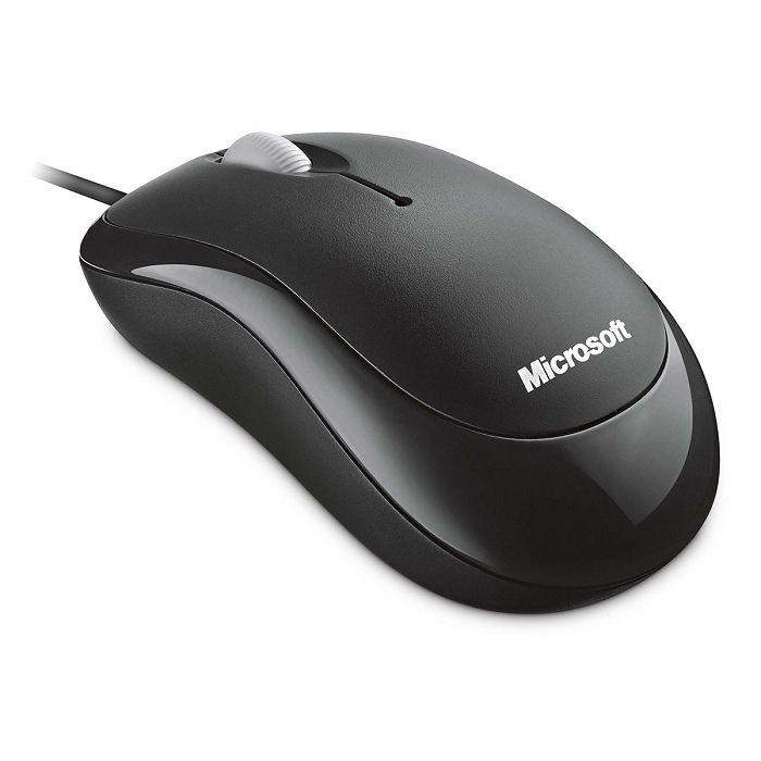 Miš Microsoft Basic Optical Mouse, žičani, Black