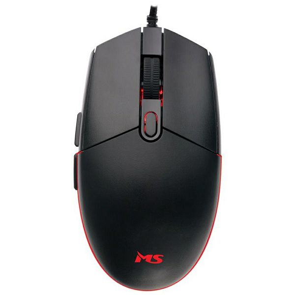 Miš MS Nemesis C315, žičani, gaming, 2400DPI, crni