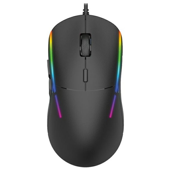 Miš MS Nemesis C375, žičani, gaming, 7200DPI, RGB, crni