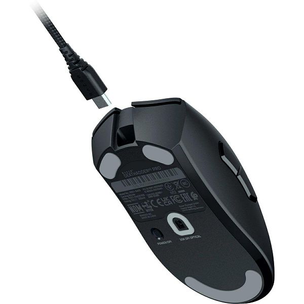 Miš Razer DeathAdder V3 Pro, bežični, gaming, 30000DPI, crni, RZ01-04630100-R3G1