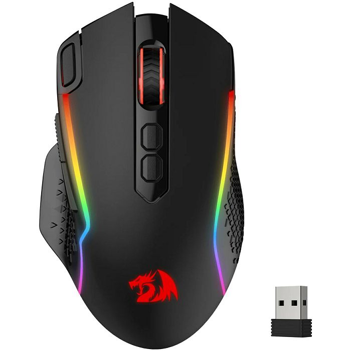 Miš Redragon Taipan Pro M810 RGB, bežični, gaming, 10000DPI, crni