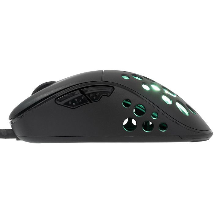 Miš White Shark GM-5013 Azrael, žičani, gaming, 12800DPI,  RGB, crni