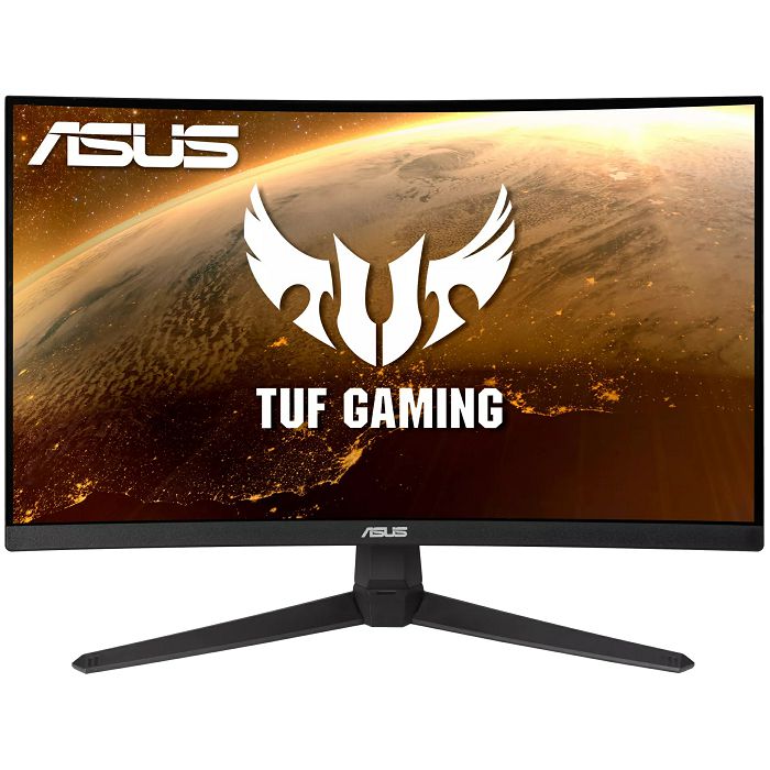 Monitor Asus 23.8" TUF Gaming VG24VQ1B, VA, gaming, Adaptive-Sync, AMD FreeSync Premium 165Hz, 1ms, HDMI, DP, Zvučnici, Zakrivljeni 1500R, Full HD