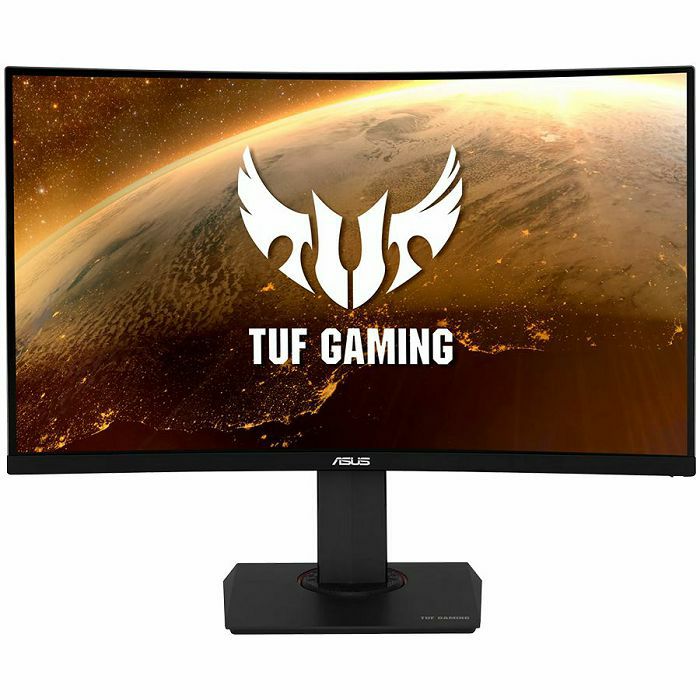 Monitor Asus 31.5" TUF Gaming VG32VQR, VA, gaming, Adaptive-Sync, AMD Freesync Premium 165Hz, 1ms, HDR400, 2xHDMI, DP, Zvučnici, Zakrivljeni 1800R, 2K