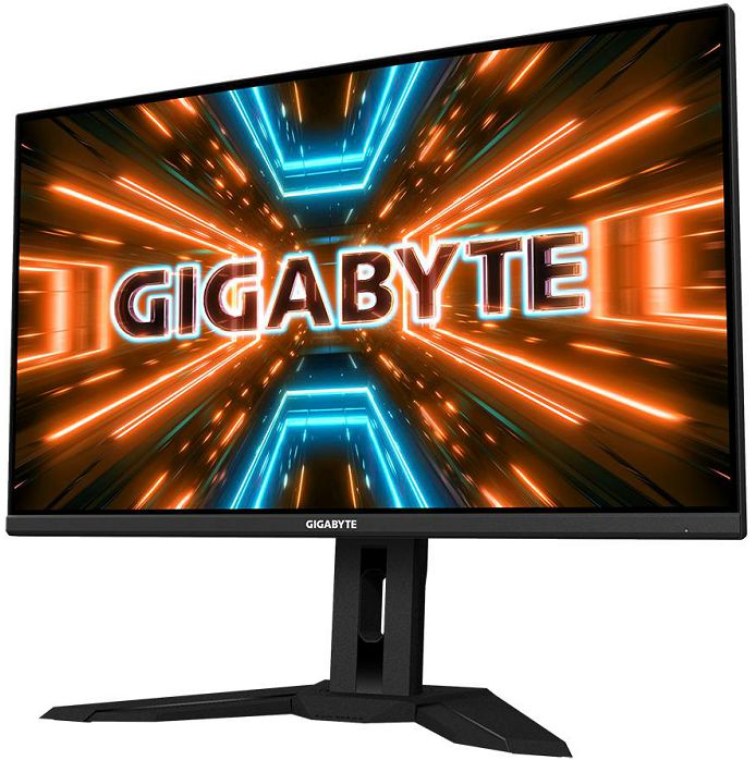 Monitor Gigabyte 31.5" M32Q-EK, IPS, gaming, AMD FreeSync Premium, 165Hz, 2xHDMI, DP, 3xUSB 3.0, USB-C, 2K