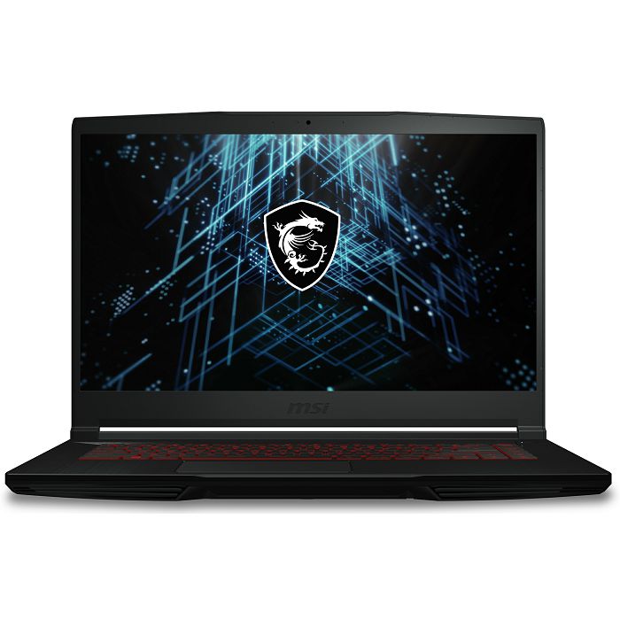 Notebook MSI Gaming Thin GF63 11UC, 9S7-16R612-1260, 15.6" FHD IPS 144Hz, Intel Core i7 11800H up to 4.6GHz, 16GB DDR4, 512GB NVMe SSD, NVIDIA GeForce RTX3050 4GB, no OS, 2 god