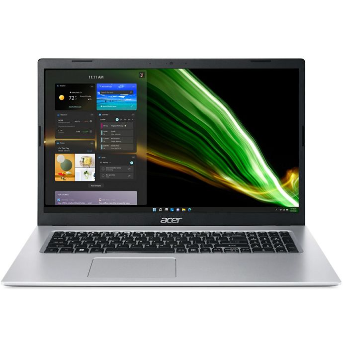Notebook Acer Aspire 3, NX.AD0EX.00L, 17.3" FHD IPS, Intel Core i7 1165G7 up to 4.7GHz, 16GB DDR4, 512GB NVMe SSD, Intel Iris Xe Graphics, no OS, Jamstvo:2-fizička/1-pravna