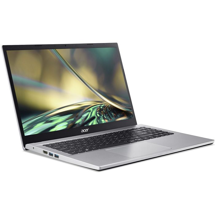 Notebook Acer Aspire 3, NX.K6TEX.00G, 15.6" FHD, Intel Core i7 1255U up to 4.7GHz, 16GB DDR4, 512GB NVMe SSD, Intel Iris Xe Graphics, no OS, Jamstvo:2-fizička/1-pravna