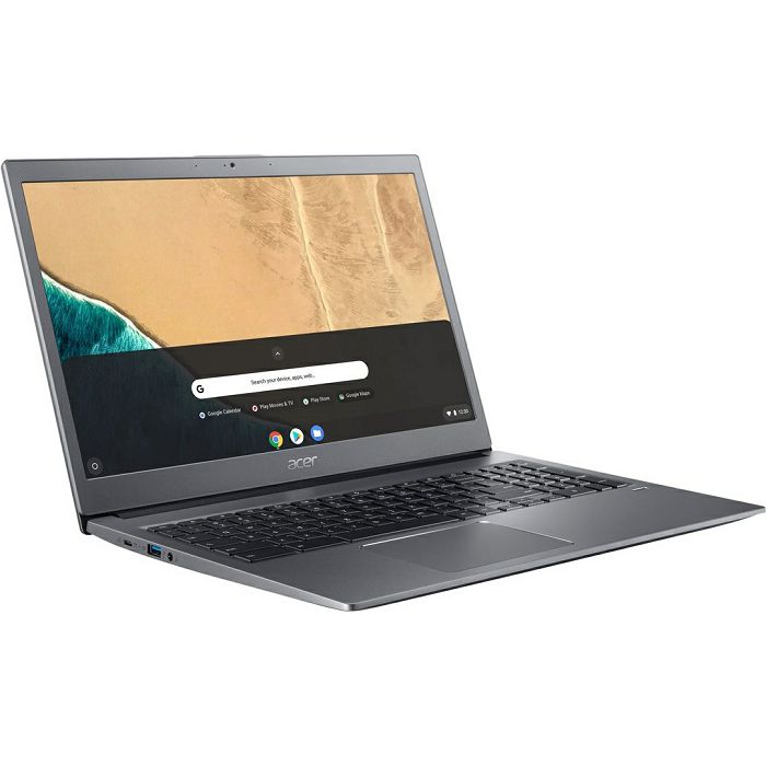Notebook Acer Chromebook 715, NX.HB2EX.005, 15.6" FHD IPS, Intel Core i5 8250U up to 3.40GHz, 8GB DDR4, 128GB SSD, Intel UHD Graphics 620, Chrome OS, Jamstvo:2-fizička/1-pravna 