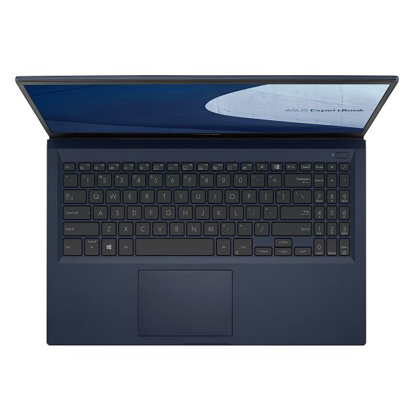 Notebook Asus ExpertBook B1, B1500CEAE-BQ3072, 15.6" FHD IPS, Intel Core i5 1135G7 up to 4.2GHz, 8GB DDR4, 256GB NVMe SSD, Intel Iris Xe Graphics, no OS, 3 god